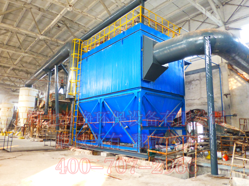 10万吨复合肥生产线筛分系统配套HFMC-500型复合肥脉冲布袋除尘器
